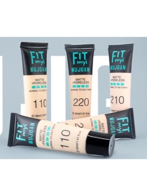 Buğz 3'lü Fit Myi Tüp Fondöten Seti