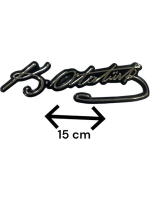 Cemax Atatürk Imza 15 cm