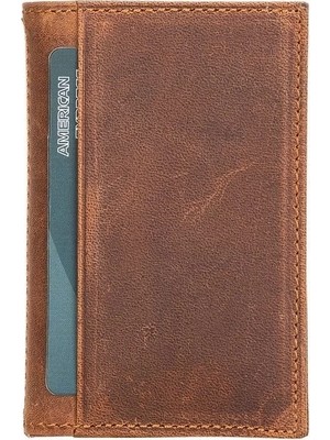 Buğz Andy Deri Kartlık G2 Kahve