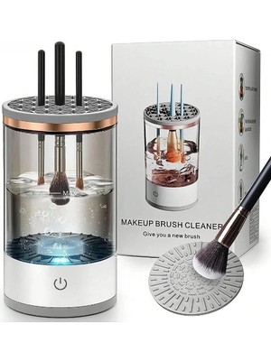 Buğz Makyaj Fırçası Temizleme Makinesi