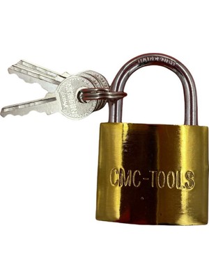 Nil Avm Cmc 38 mm Kısa Sarı Asma Kilit