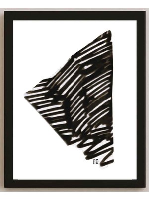 Karikatural Nezih Danyal Tipler Kişiye Özel Sertifikalı Sınırlı Fine Art Karikatür Baskı NTP00076