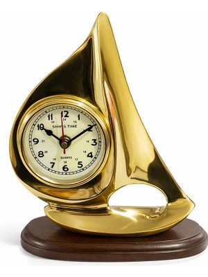 Daniska Pirinç Yelkenli Gemi Masa Saati