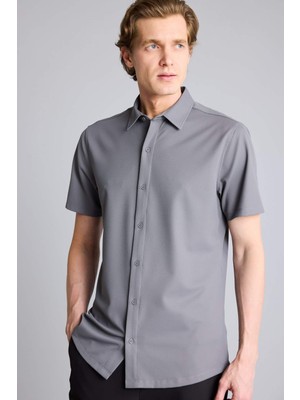 DeFacto Slim Fit Kısa Kollu Gömlek G7408AX26SM