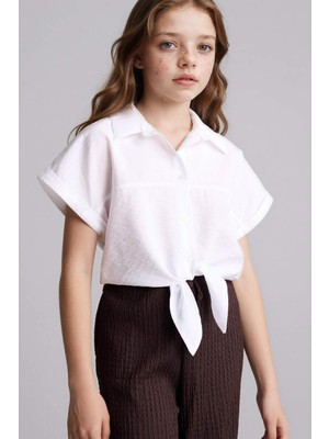 DeFacto Gömlek Kız Çocuk H1519A826SM