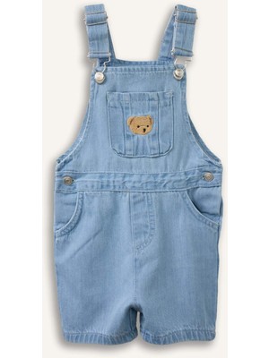 DeFacto Ayıcıklı Erkek Bebek Jean Tulum H2840A526SM