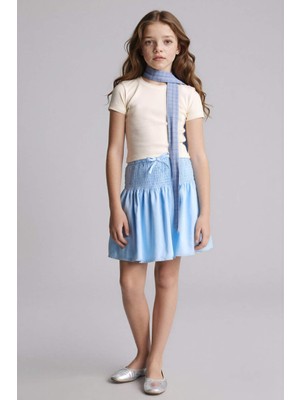 DeFacto Keten Görünümlü Etek Kız Çocuk H3771A826SP