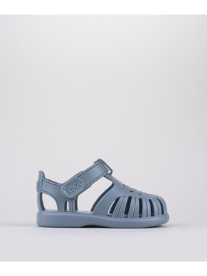 Igor S10271 19 Numara Ocean Renk Kız Çocuk Sandalet PVC Malzeme ile Kaymaz ve Esnek