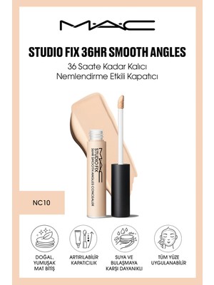 M.A.C Studio Fix 36HR Smooth Angles 36 Saate Kadar Kalıcı Nemlendirme Etkili Kapatıcı - NC15