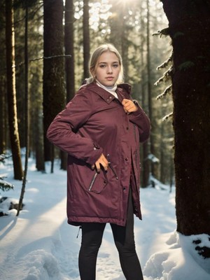 Velmora Fashion Uzun Ko  Hakiki Deri Ceket - Bordo