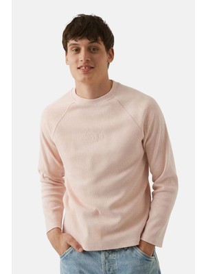 Reflect Studio Sincap Fitilli Sweatshirt - Açık Pembe