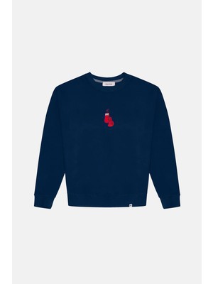 Boxing Gloves Supersoft Sweatshirt - Lacivert