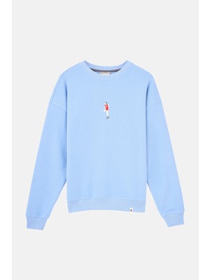 Reflect Studio Demir Lady Supersoft Sweatshirt - Buz Mavisi