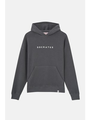 Reflect Studio Socrates Supersoft Cepli Hoodie - Antrasit
