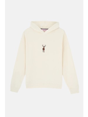 Reflect Studio Geyik Supersoft Hoodie - Ekru