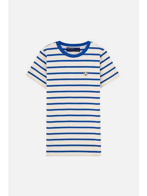 Reflect Studio Panda Kids Heavyweight T-Shirt - Lacivert / Ekru