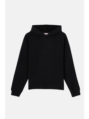 Reflect Studio Basic Super Soft Hoodie - Siyah