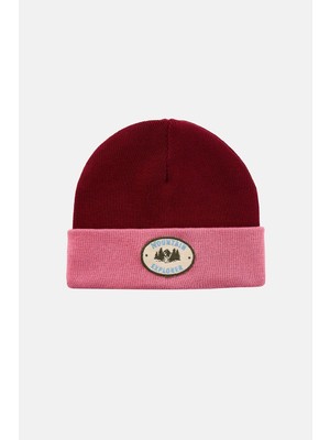 Reflect Studio Mountain Explorer Çocuk Triko Örgü Bere - Bordo