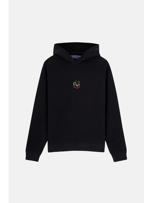 Reflect Studio Panda Supersoft Hoodie - Siyah