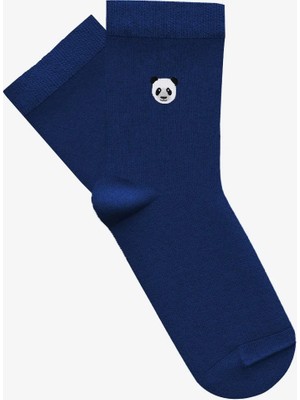 Reflect Studio Panda Ince Havlu Çorap - Lacivert