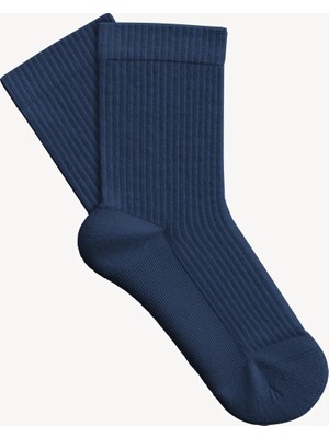 Reflect Studio Basic Ince Havlu Çorap - Lacivert