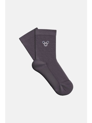Reflect Studio Koala Havlu Çorap - Gri