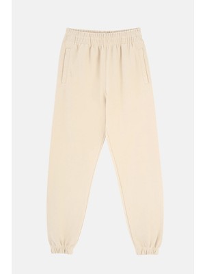 Reflect Studio Basic Supersoft Kadın Eşofman Altı - Parşömen Bej