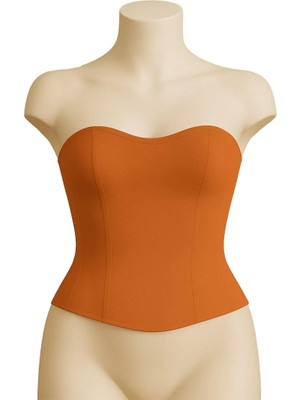 Turuncu Mı Emay 9155 Terletici Korse Büstiyer