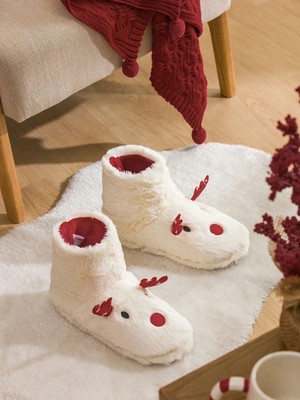 Lc Waikiki Yeni Sezon Hayvan Figürlü Pelüş Kadın Ev Botu