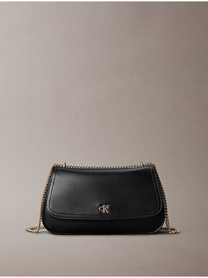 Calvin Klein Kadın Ck Convertible Zincir Detaylı Orta Omuz Çantası