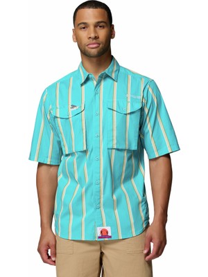 Columbia Bonefish Flats Printed Erkek Kısa Kollu Gömlek
