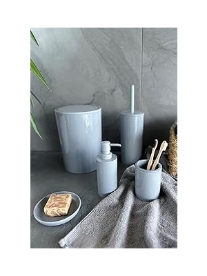 Uravas Store Flores 5li̇ Banyo Seti̇-Gri̇
