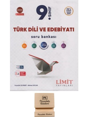 Limit Yayınları Limit 9. Sınıf Türk Dili ve Edebiyatı Maarif Soru Bankası ve Telefon Standı