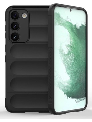 Erdo Ticaret Buğz Samsung Galaxy S23 Plus Kılıf Optimum Silikon - Siyah