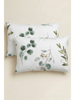 Anılsan Magnolia 2'li Ranforce Yastık Kılıfı 50X70 Flaplı