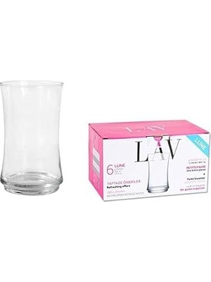 Uravas Store Lav Lune 6'lı Meşrubat Bardağı