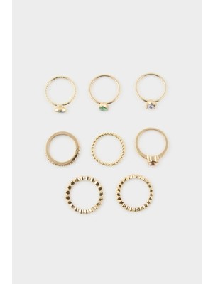 DeFacto Kadın 8li YÜZÜK H1772AXNS