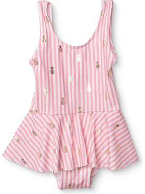 Hellobaby Kız Bebek Mayo Çilek Baskılı