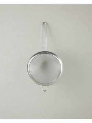 English Home Brims Paslanmaz Çelik Süzgeç 18 cm Gri
