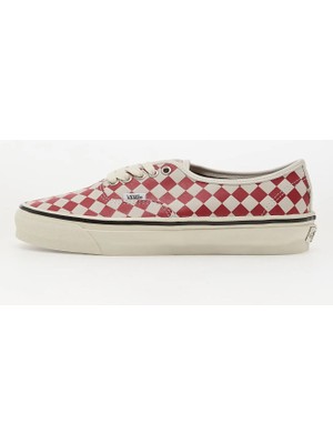 Vans VN000D9NCIS1 Lx Authentic 44 Kırmızı - Beyaz %50 Keçi Derisi, %50 Sığır Derisi Erkek Lifestyle Ayakkabı