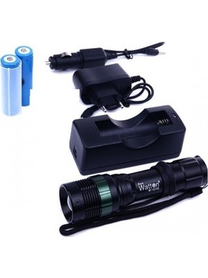 500 Lümen Şarjlı Zoomlu Acil Durum Feneri