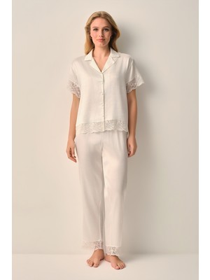 Suwen Maison Gömlek Yaka Pijama Takımı