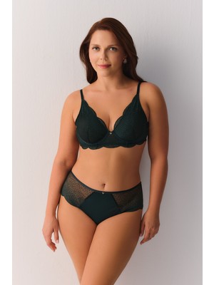 Suwen Elegant Sprinkle Dantelli Desteksiz Sütyen