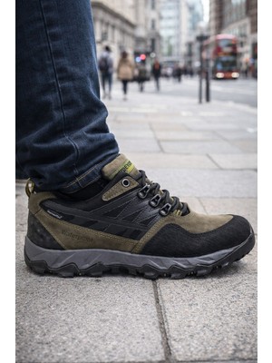 Greyder 4K 10449 Erkek Hakiki Deri Su Geçirmez Kışlık Bot