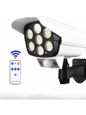 Uslucan Alışveriş Bahçe Aydınlatması Hareket Sensörlü LED Aydınlatma Kamera Görünümlü