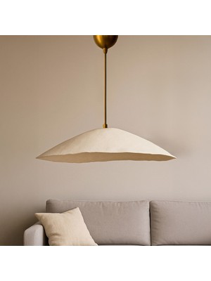 Hmy Design Arivienne Handmade Karbon Beton Avize - Bej