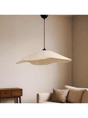 Hmy Design Travone Handmade Karbon Beton Avize - Bej