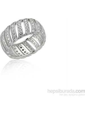 Inure Jewelry Gümüş Dalgalı Yüzük 432268