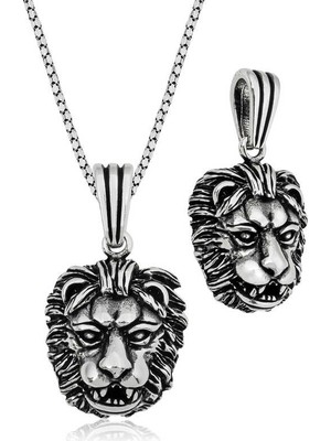 Inure Jewelry ​gümüş Aslan Kolye