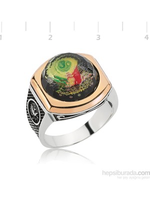Inure Jewelry Osmanlı Arması Gümüş Yüzük
